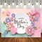 7x5ft Happy Mother’s Day Backdrop – Party & Photoshoot Decoration, Thanks Mom Banner